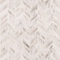 Msi Palisandro Chevron SAMPLE Polished Marble Mesh-Mounted Mosaic Tile ZOR-MD-0135-SAM - alternate 2